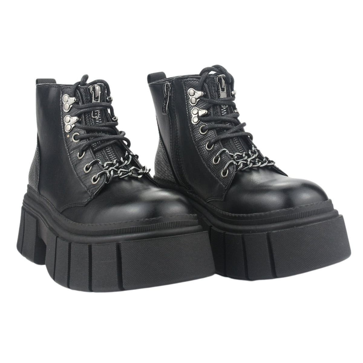 Botin Chalada Mujer Bresh-2 Negro Plataforma