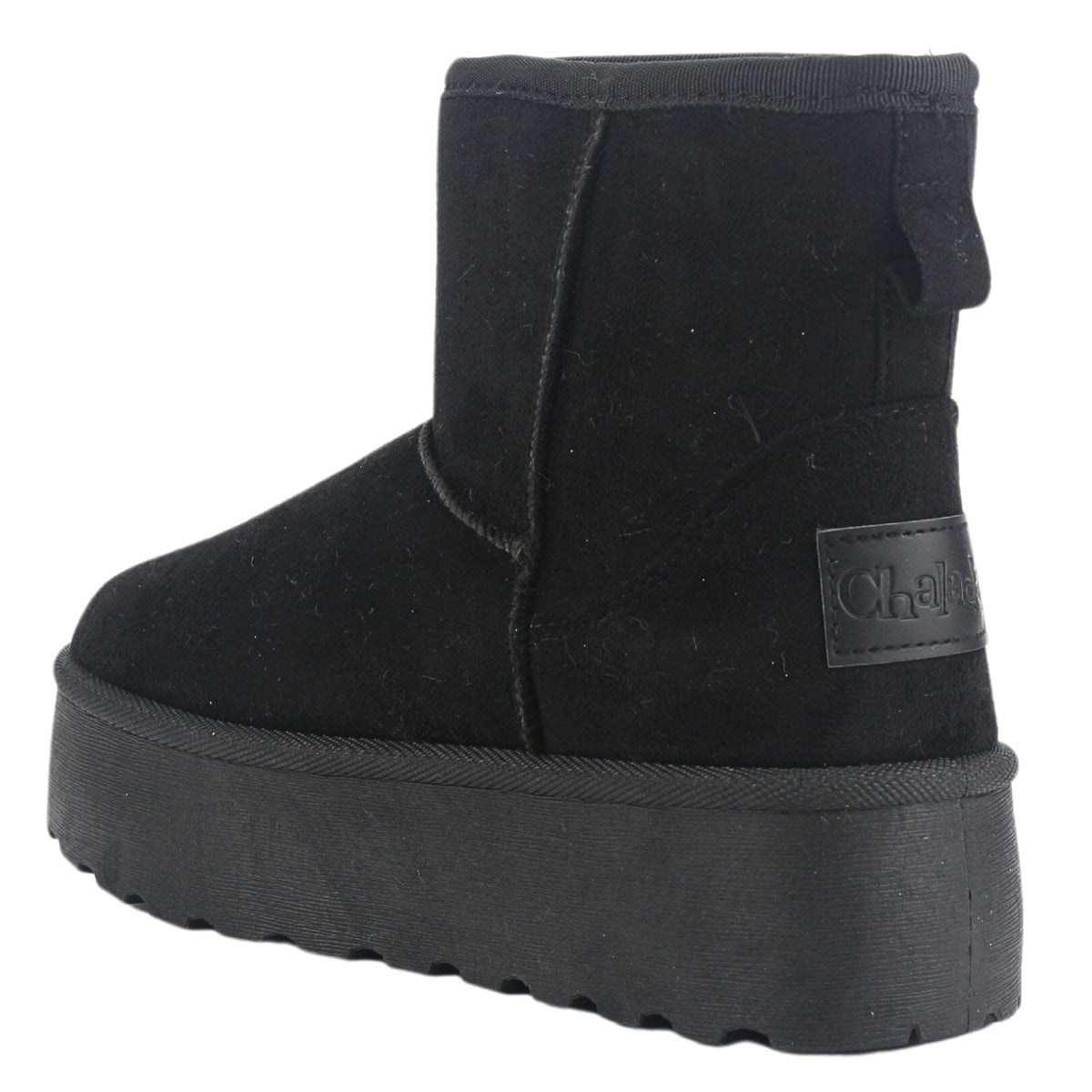 Botin Chalada Mujer Comfort Pinguih-2 Color Negro