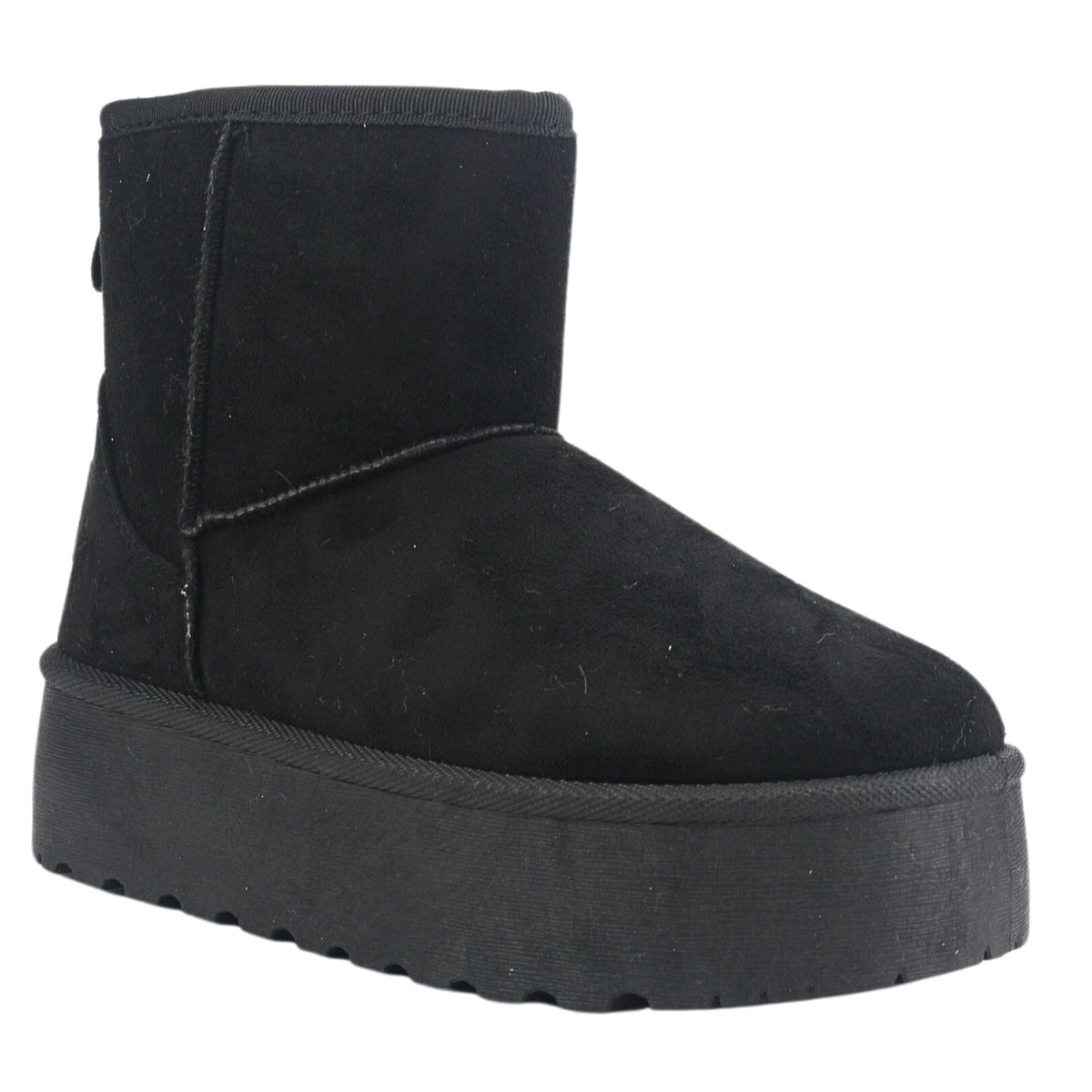 Botin Chalada Mujer Comfort Pinguih-2 Color Negro