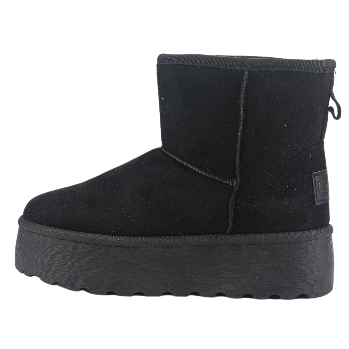 Botin Chalada Mujer Comfort Pinguih-2 Color Negro
