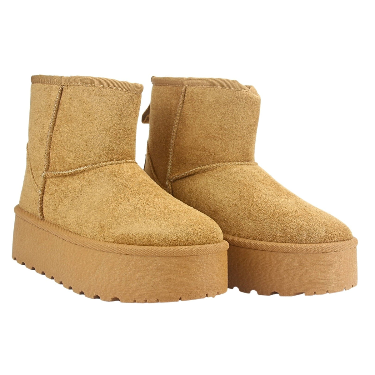 Botin Chalada Mujer Comfort Pinguih-2 Color Tostado