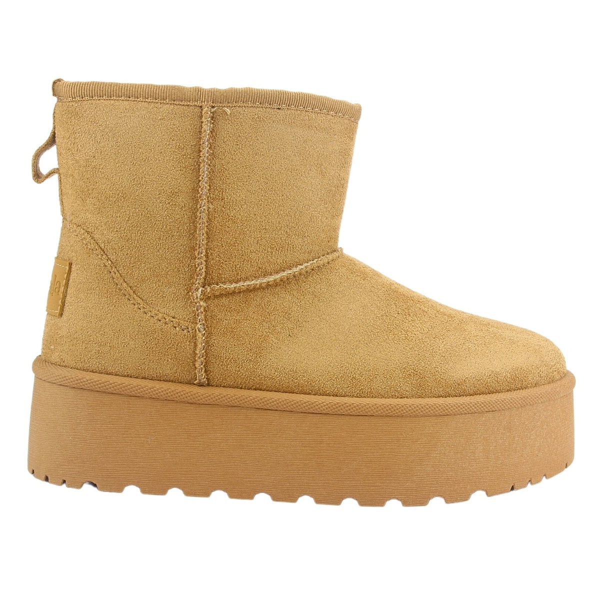 Botin Chalada Mujer Comfort Pinguih-2 Color Tostado