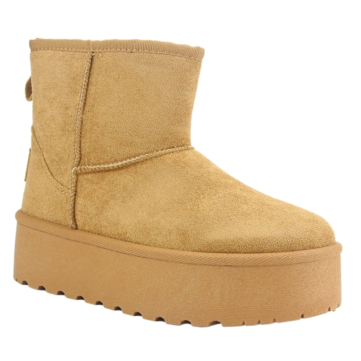 Botin Chalada Mujer Comfort Pinguih-2 Color Tostado