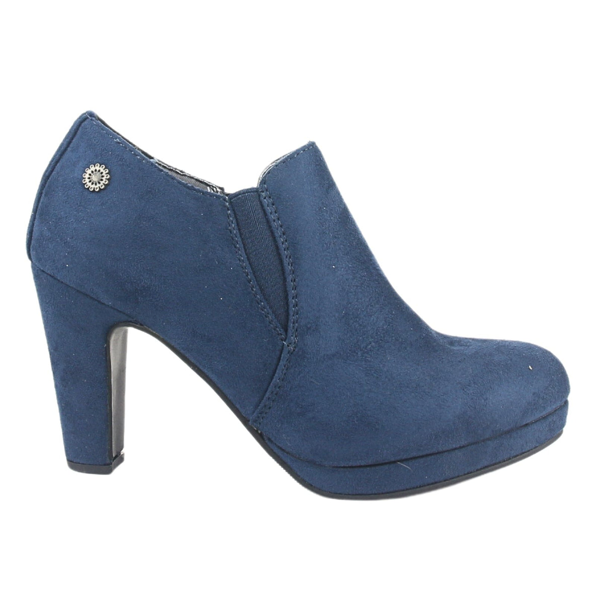Botin Chalada Mujer Plataform-8 Azul Marino Casual