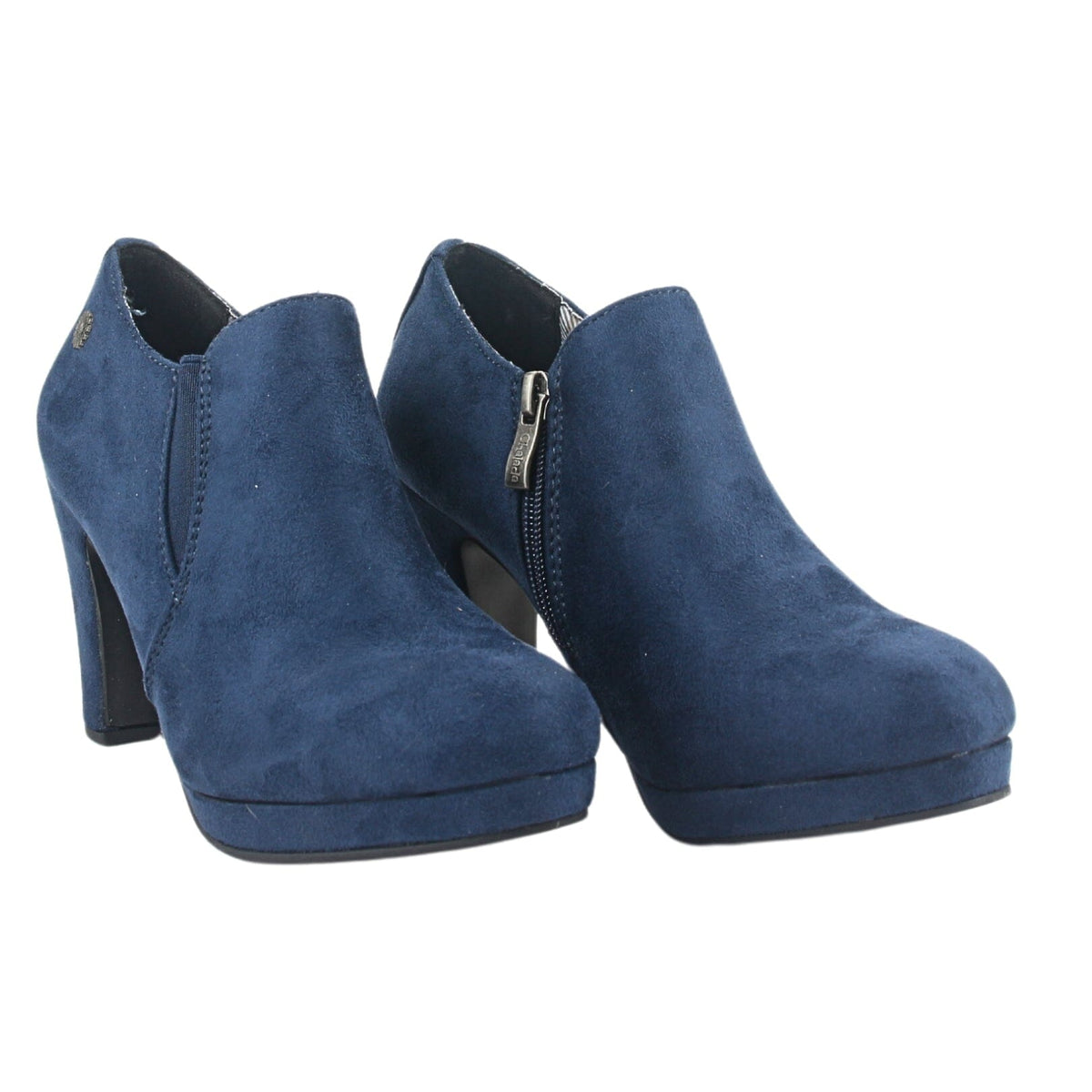 Botin Chalada Mujer Plataform-8 Azul Marino Casual