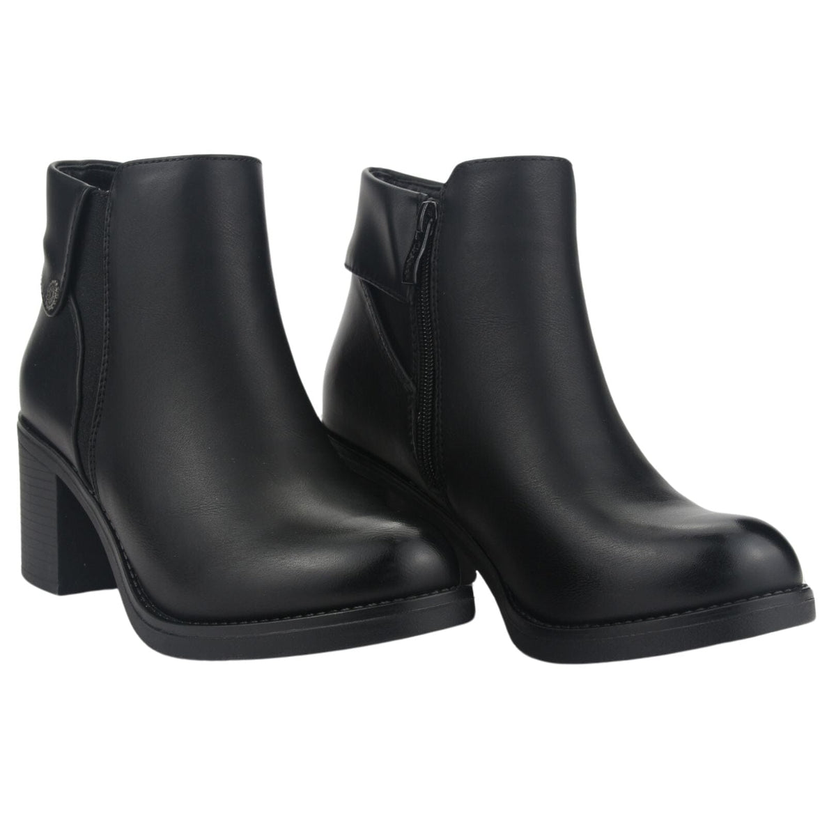 Botin Chalada Mujer Prata-3 Negro Casual