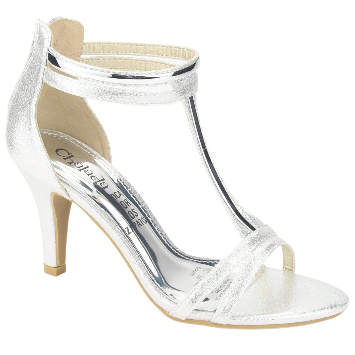 Sandalias Chalada Mujer Myrna-3 Plateado