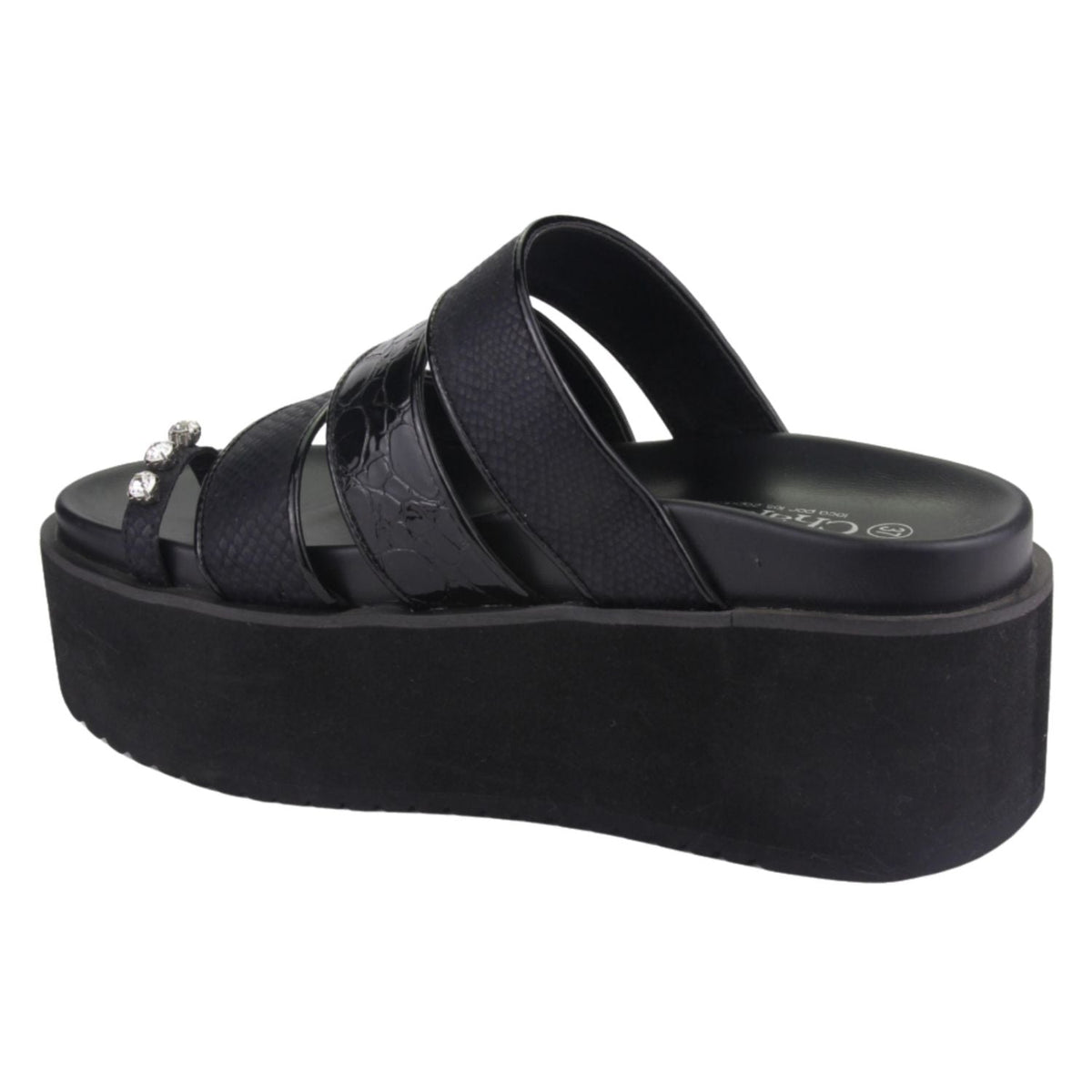 Sandalias Chalada Mujer 35-viru-21  Negro