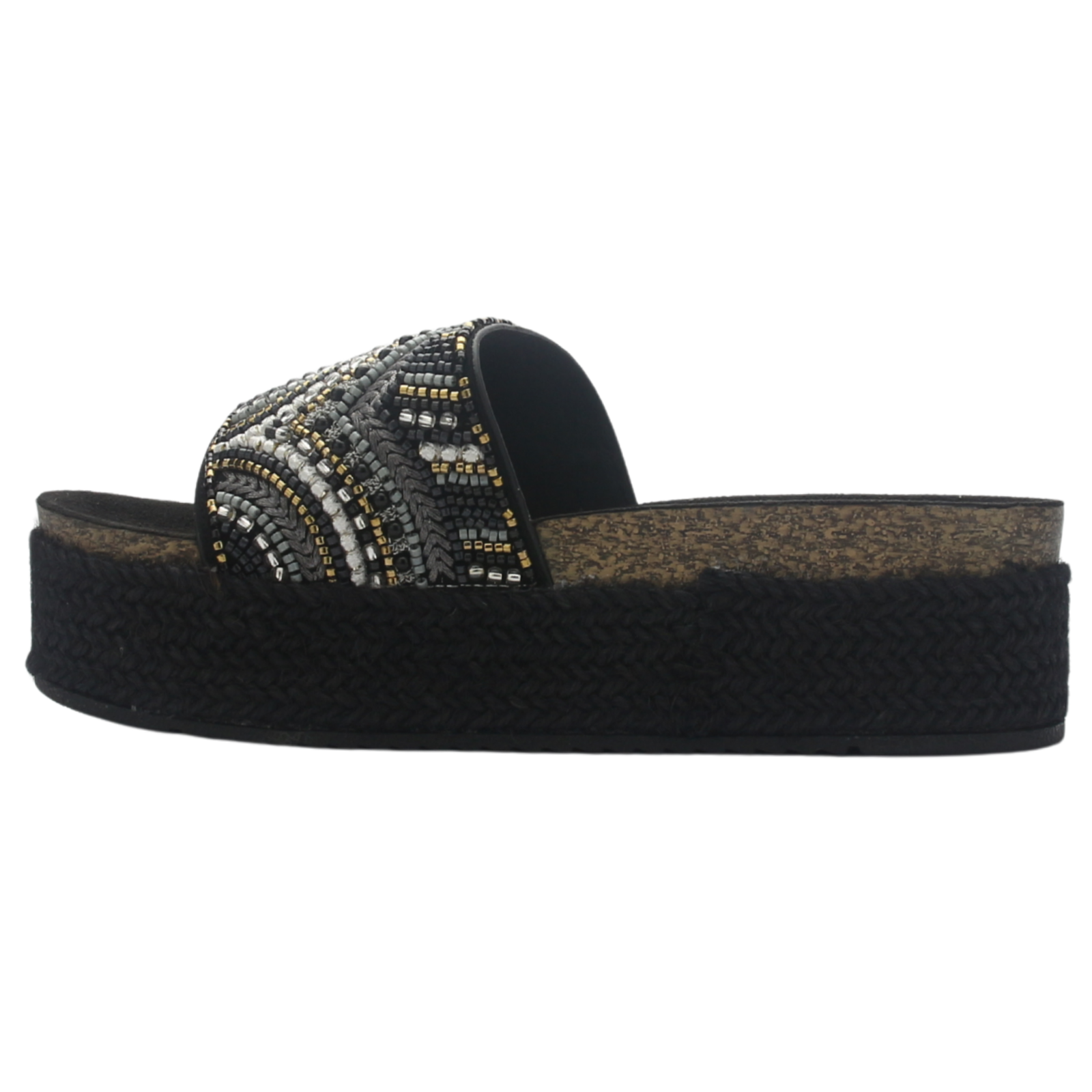 Sandalia  Chalada Mujer  Stork-11 Negro Casual