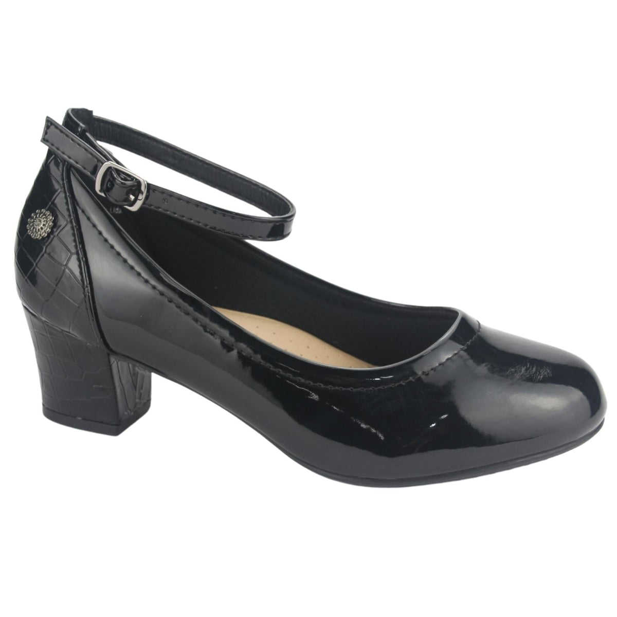 Zapato Chalada Mujer Flexi-27 Negro Casual