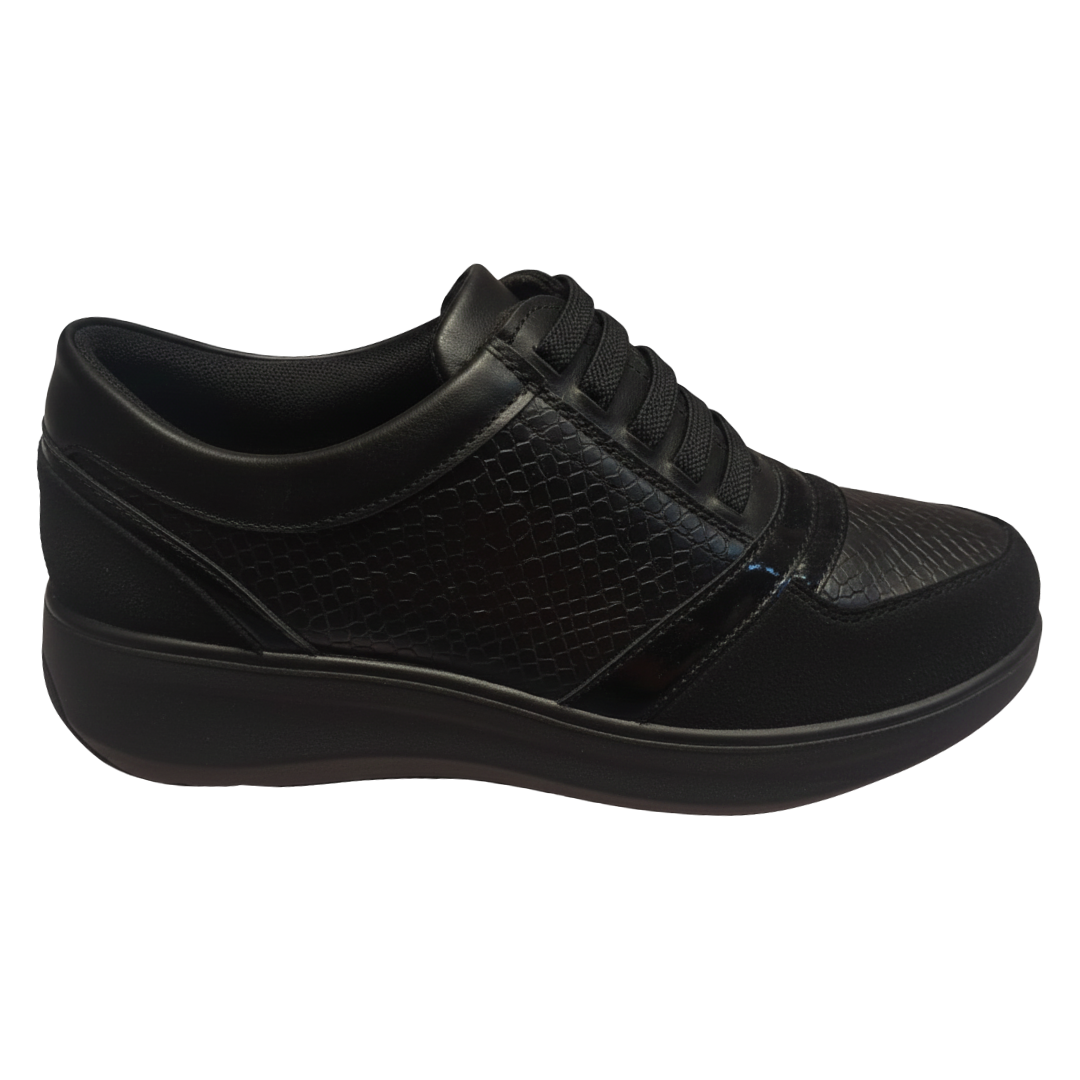 Zapatilla Chalada Mujer Matter-10 Negro Urbano