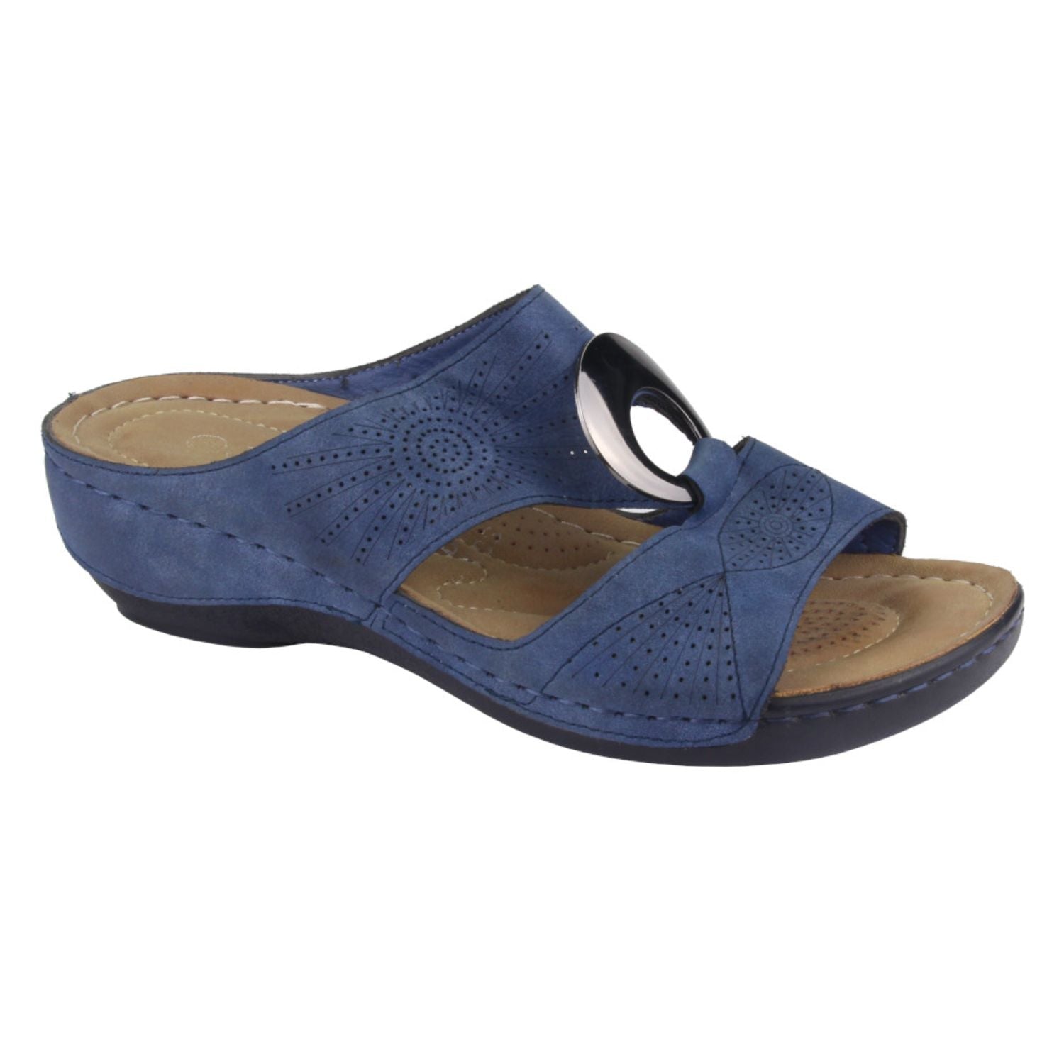 Sandalias Chalada Mujer 15-kon-5 Azul Marino