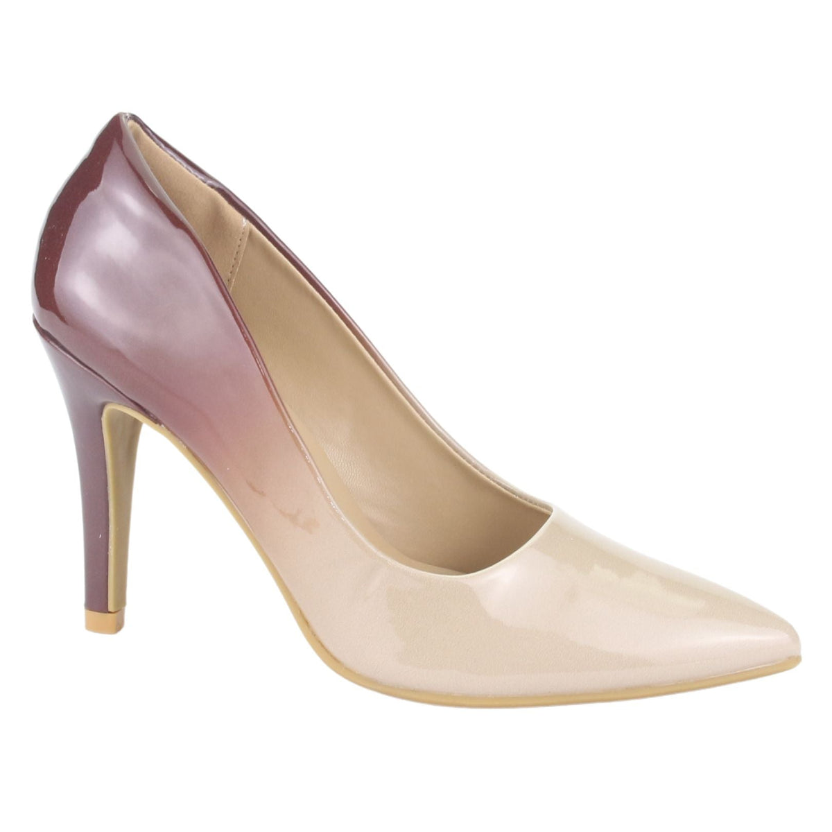 Zapato Chalada Mujer Clora-20 Beige Cafe Moda