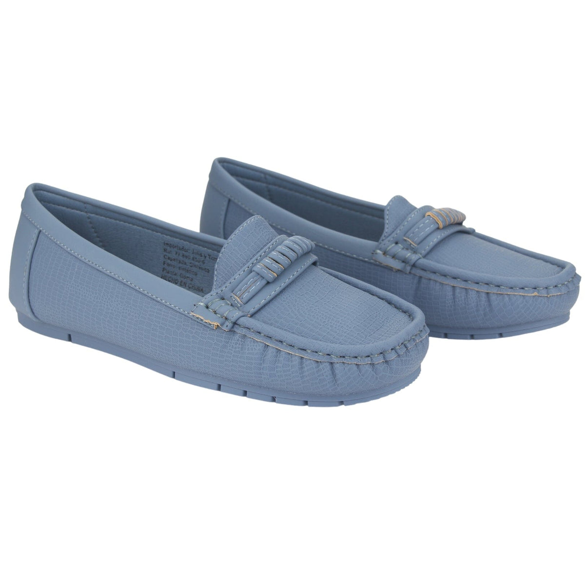 Mocasin Chalada Mujer Cusco-35 Azul Casual