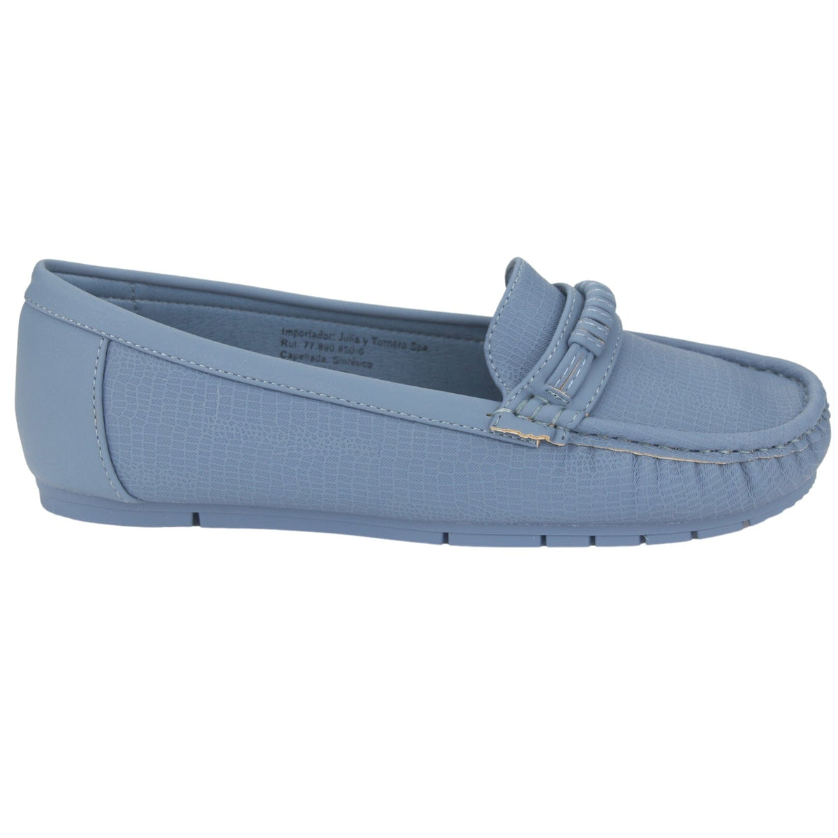 Mocasin Chalada Mujer Cusco-35 Azul Casual