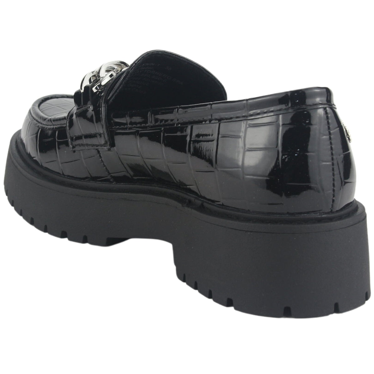 Mocasin Chalada Mujer Lenin-1 Negro Casual