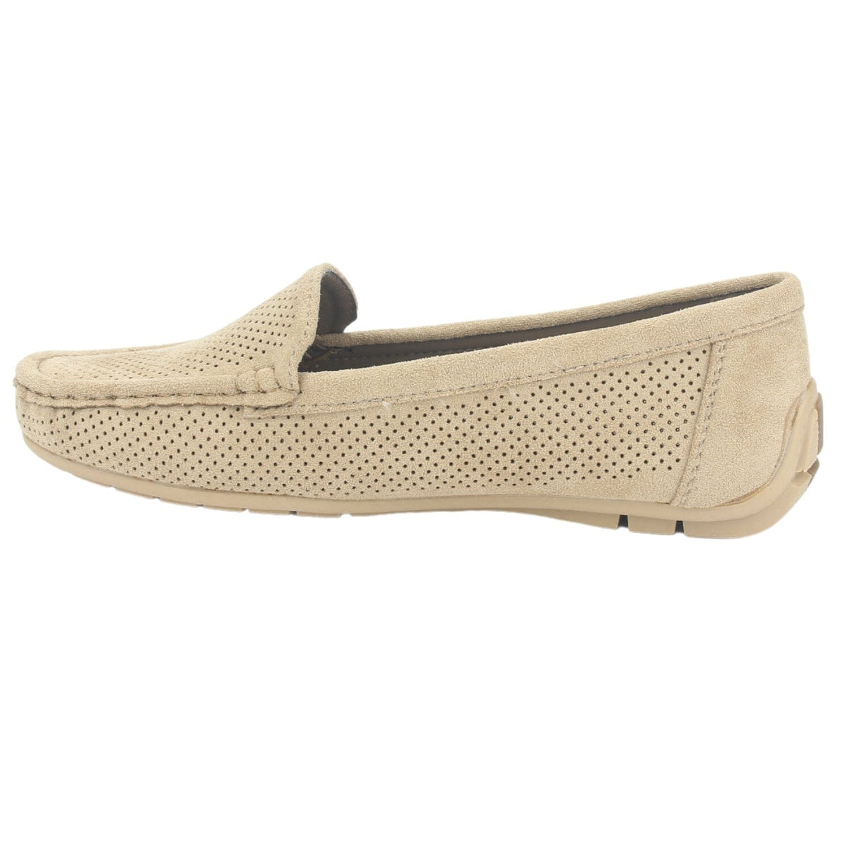 Mocasin Beige Mujer Casual Chalada Nautico