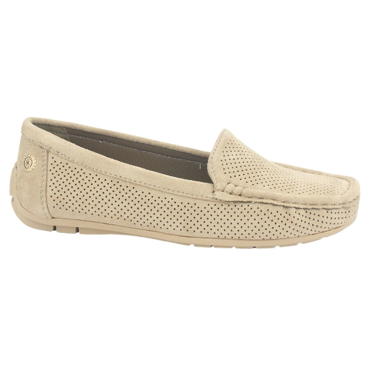 Mocasin Beige Mujer Casual Chalada Nautico