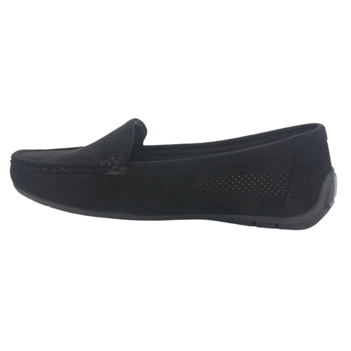 Mocasin Negro Mujer Casual Chalada Nautico