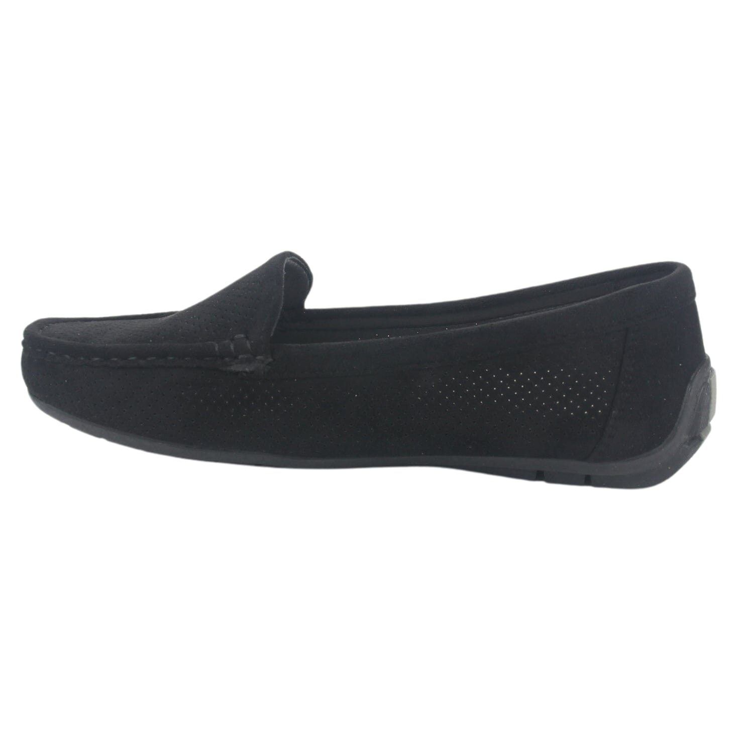 Mocasin Negro Mujer Casual Chalada Nautico