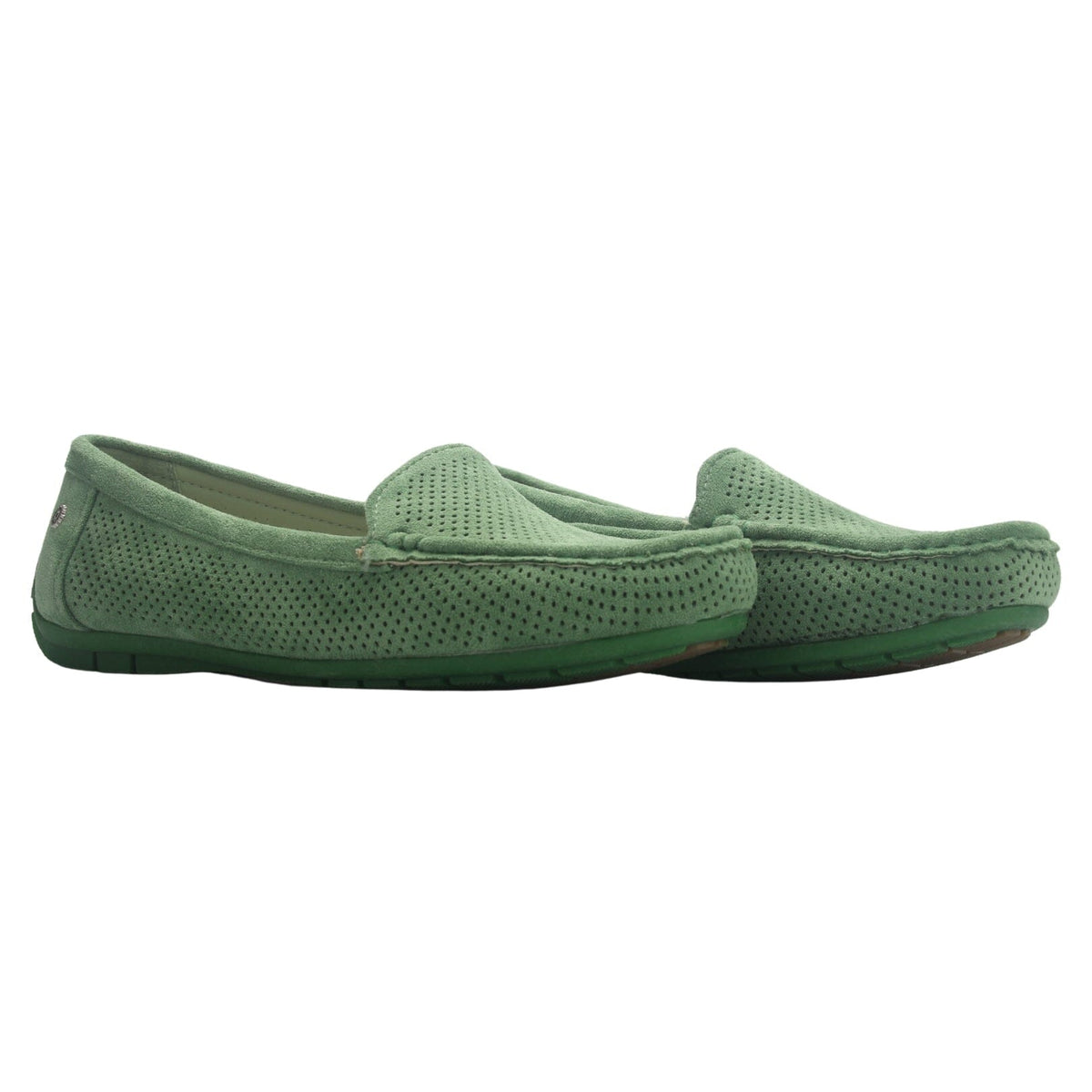 Mocasin Verde Mujer Casual Chalada Nautico