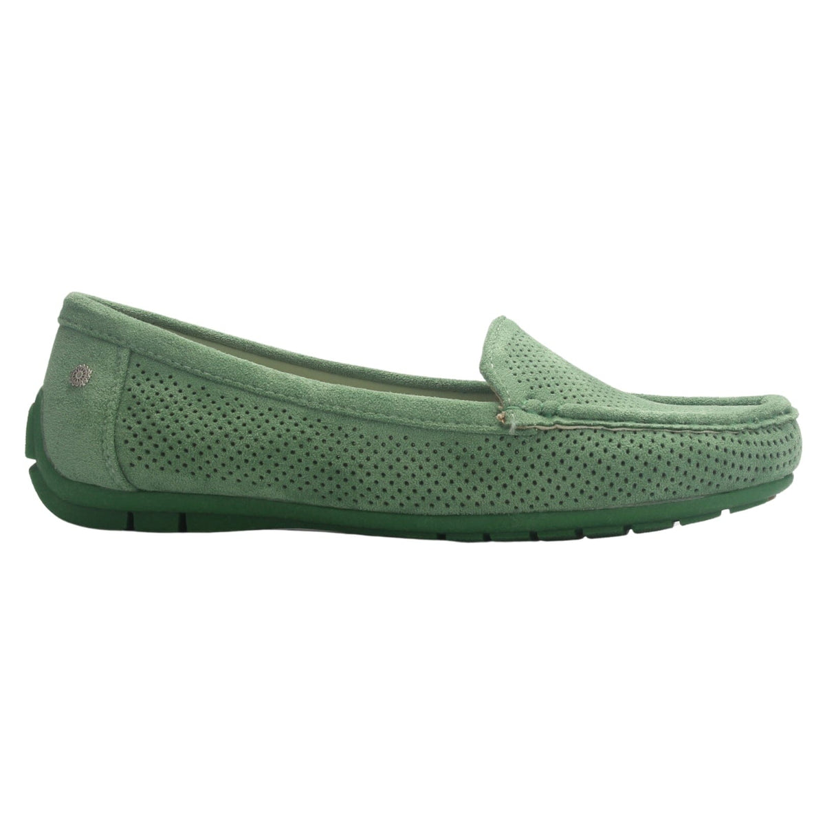 Mocasin Verde Mujer Casual Chalada Nautico