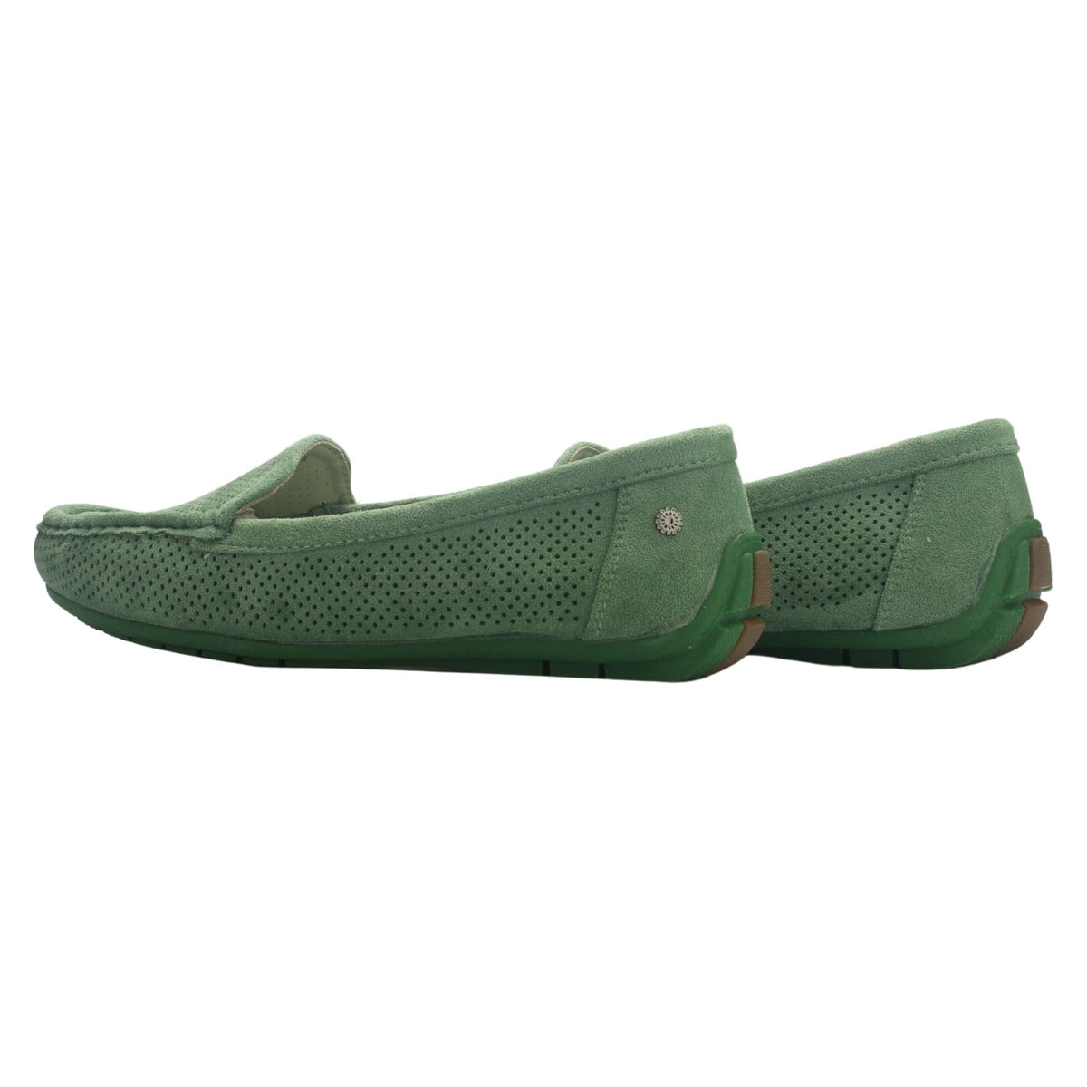 Mocasin Verde Mujer Casual Chalada Nautico