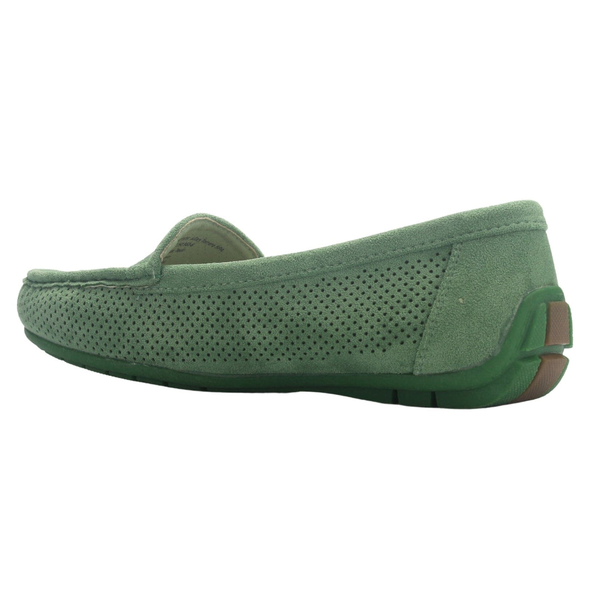 Mocasin Verde Mujer Casual Chalada Nautico