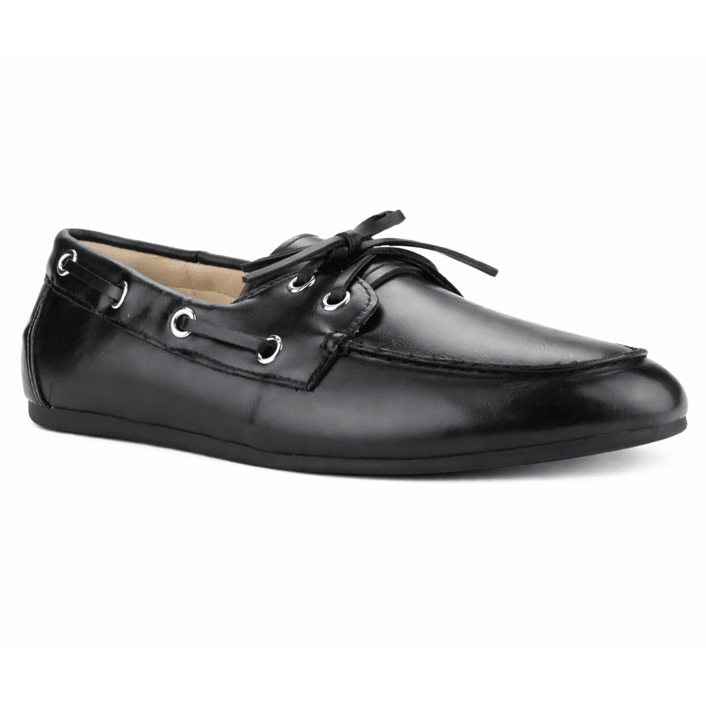 Mocasin Negro Mujer Casual Chalada Inka