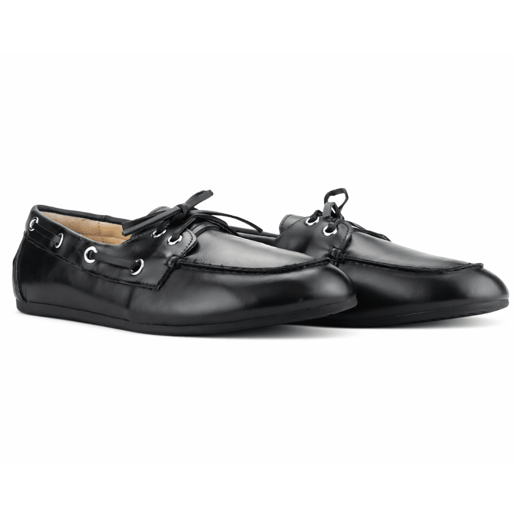 Mocasin Negro Mujer Casual Chalada Inka