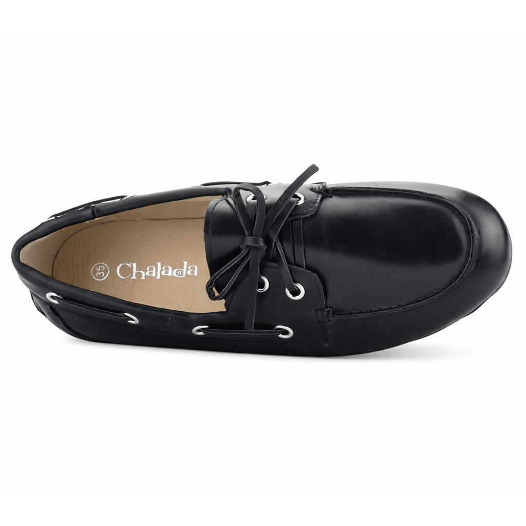 Mocasin Negro Mujer Casual Chalada Inka