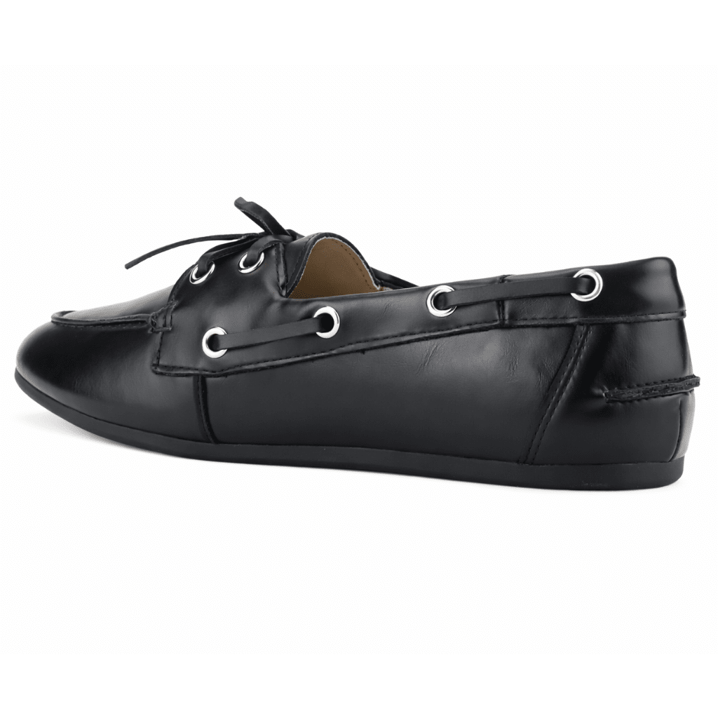 Mocasin Negro Mujer Casual Chalada Inka