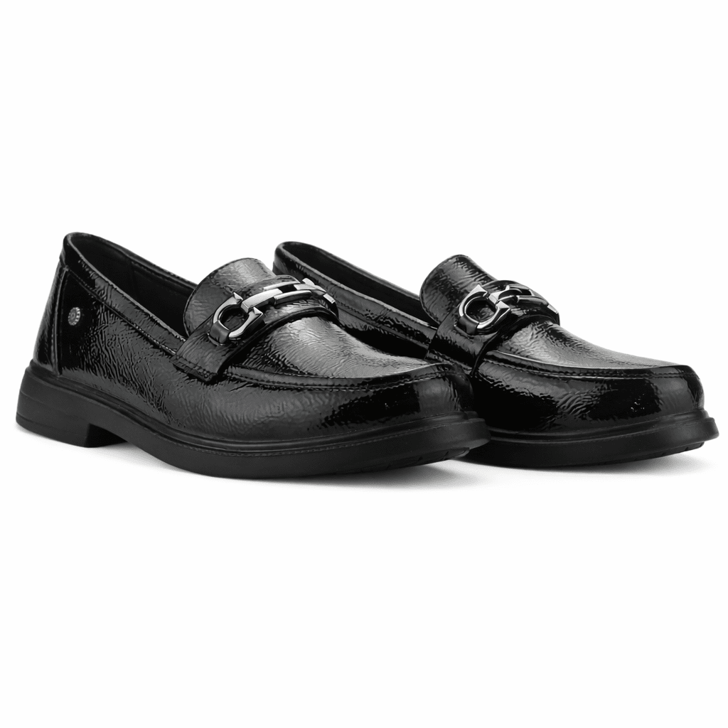 Mocasin Negro Mujer Casual Chalada Parole
