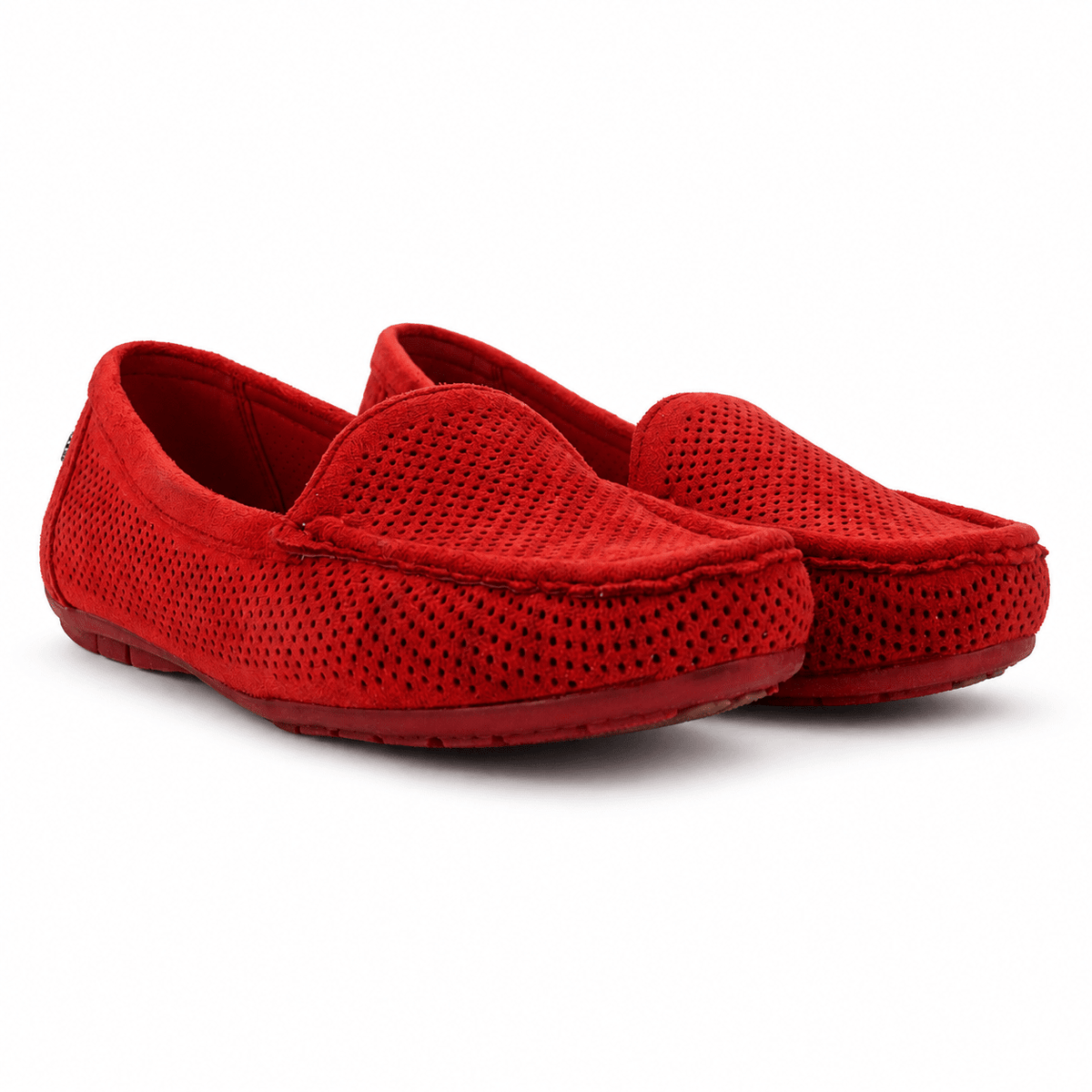 Mocasin Rojo Mujer Casual Chalada Nautico