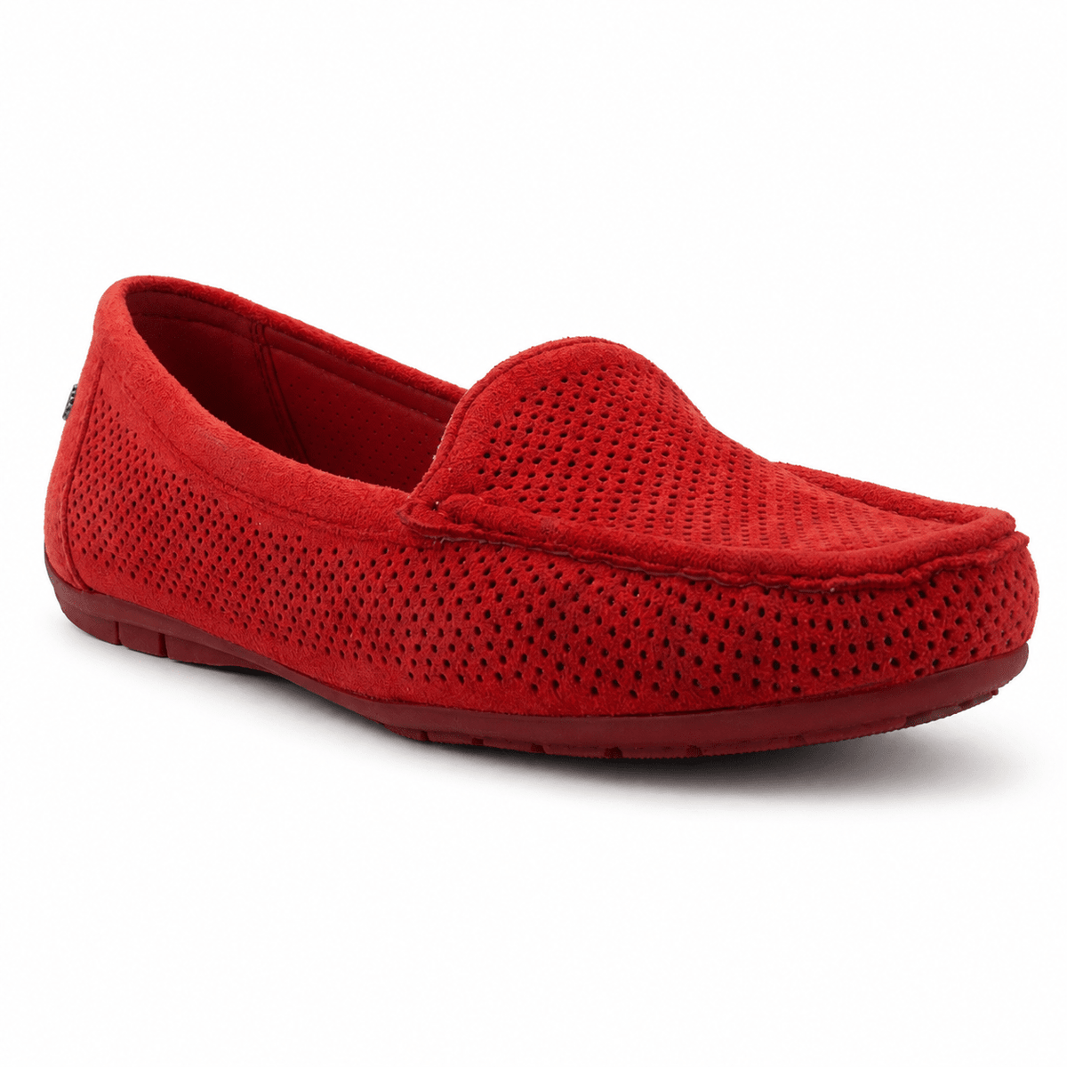 Mocasin Rojo Mujer Casual Chalada Nautico