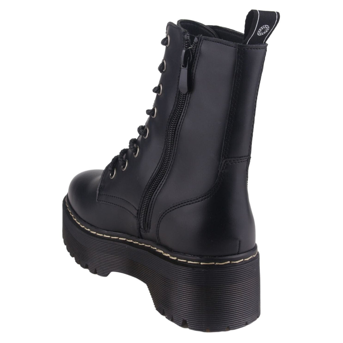 Botin Chalada Mujer Pool-3 Negro Plataforma