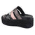 Sandalias Chalada Mujer 35-viru-21 Rosado Negro