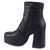 Botin Chalada Mujer Dream-6 Negro Moda Botines Plataforma Chalada
