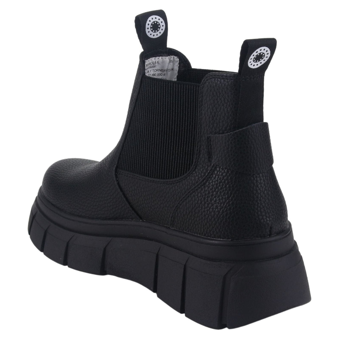 Botin Chalada Mujer Micca-1 Negro Casual