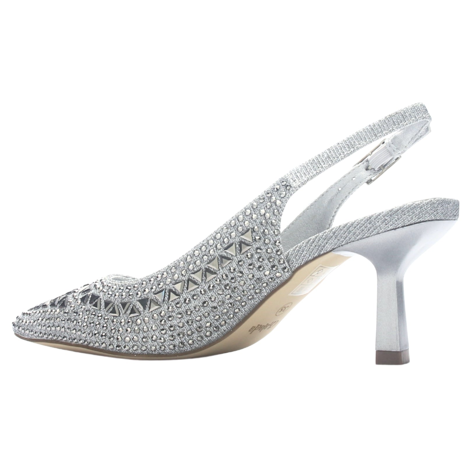Zapato Chalada Mujer Hot-70 Plateado Casual