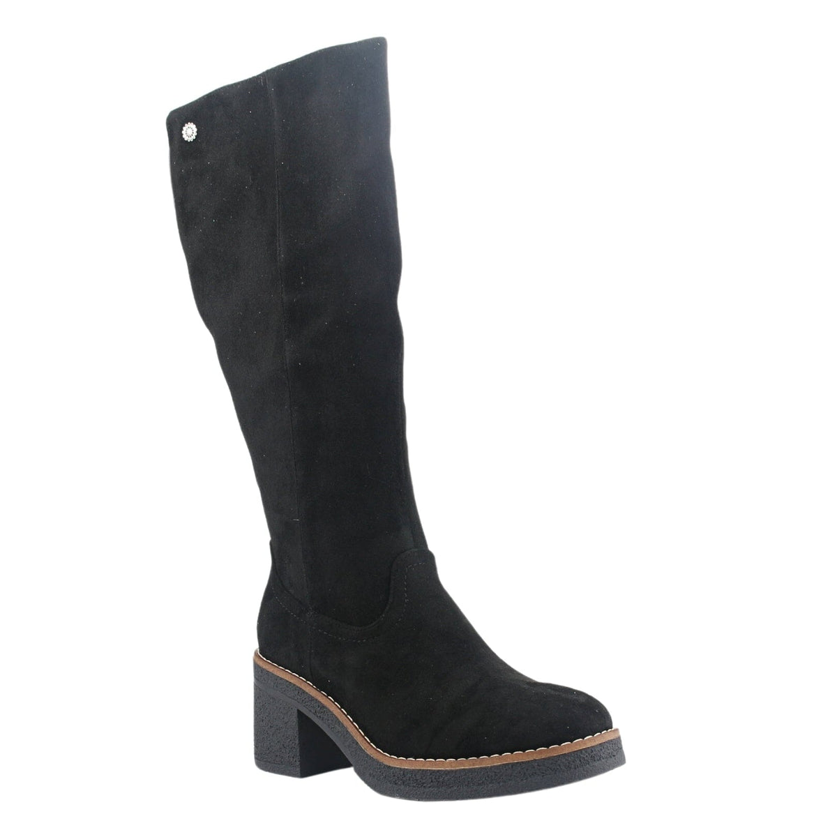 Bota Chalada Mujer Bricca-1 Negro Casual