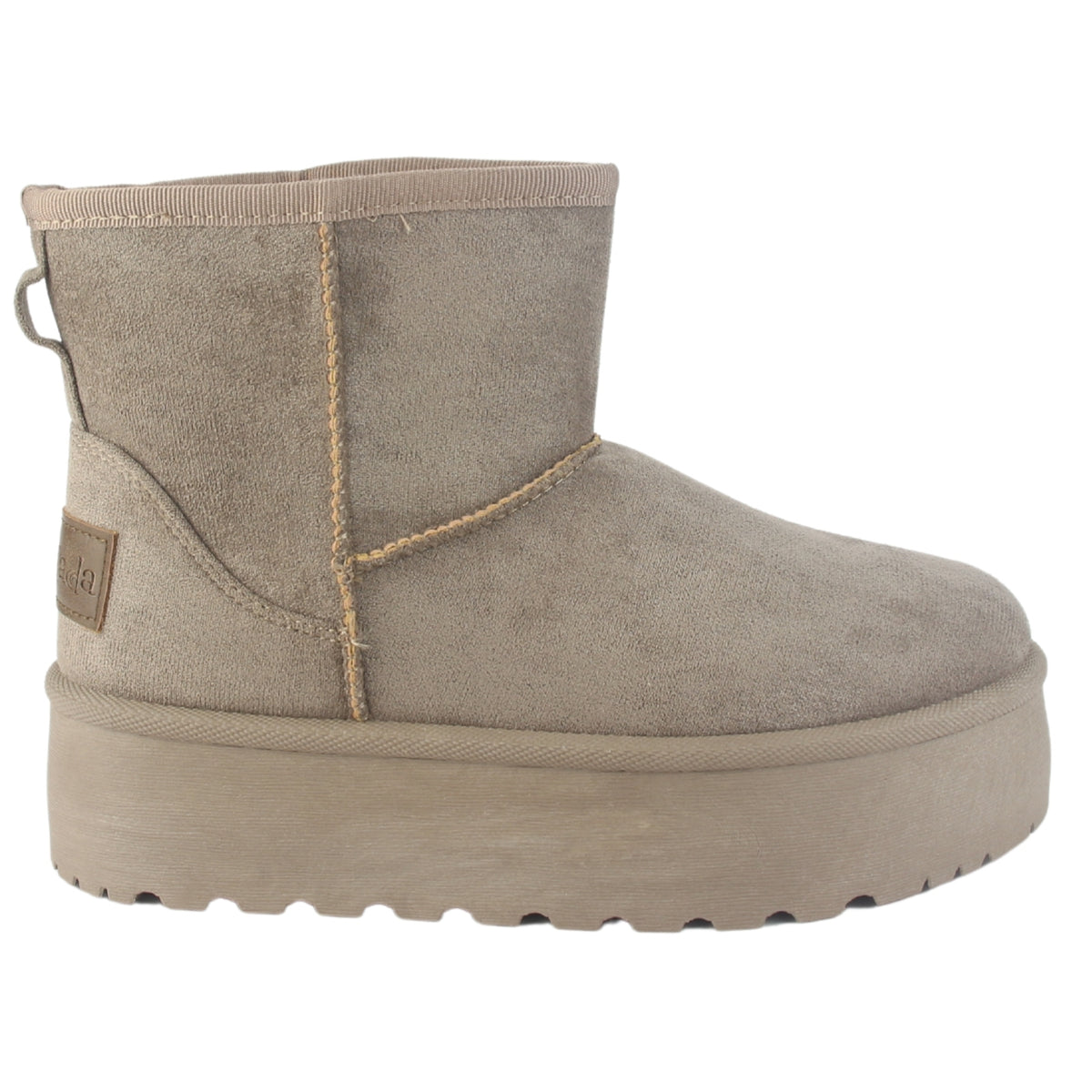 Botin Mujer Comfort Pinguih-2 Color Taupe