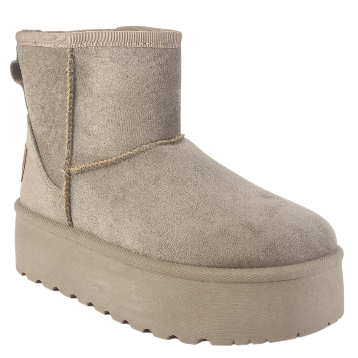 Botin Mujer Comfort Pinguih-2 Color Taupe