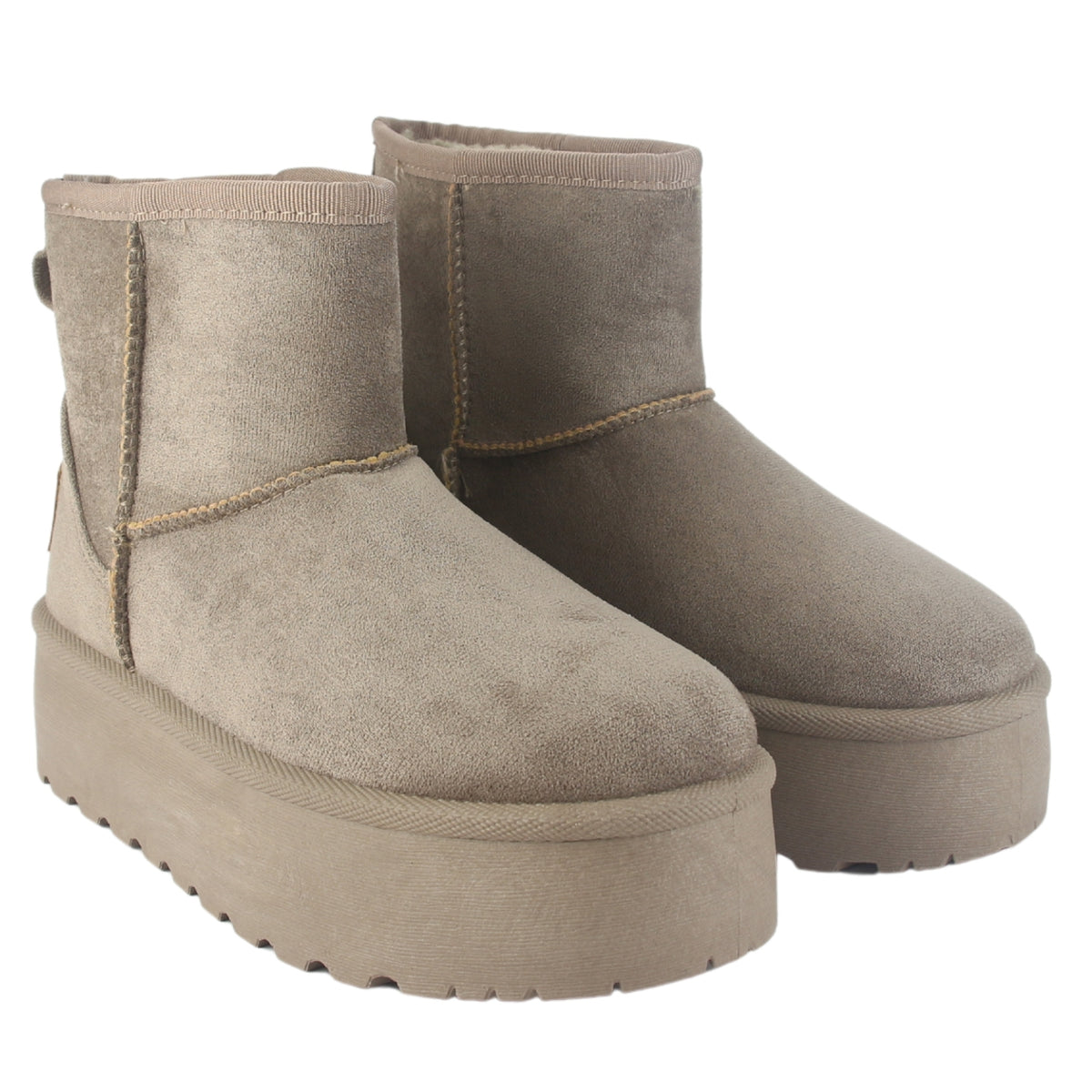 Botin Mujer Comfort Pinguih-2 Color Taupe