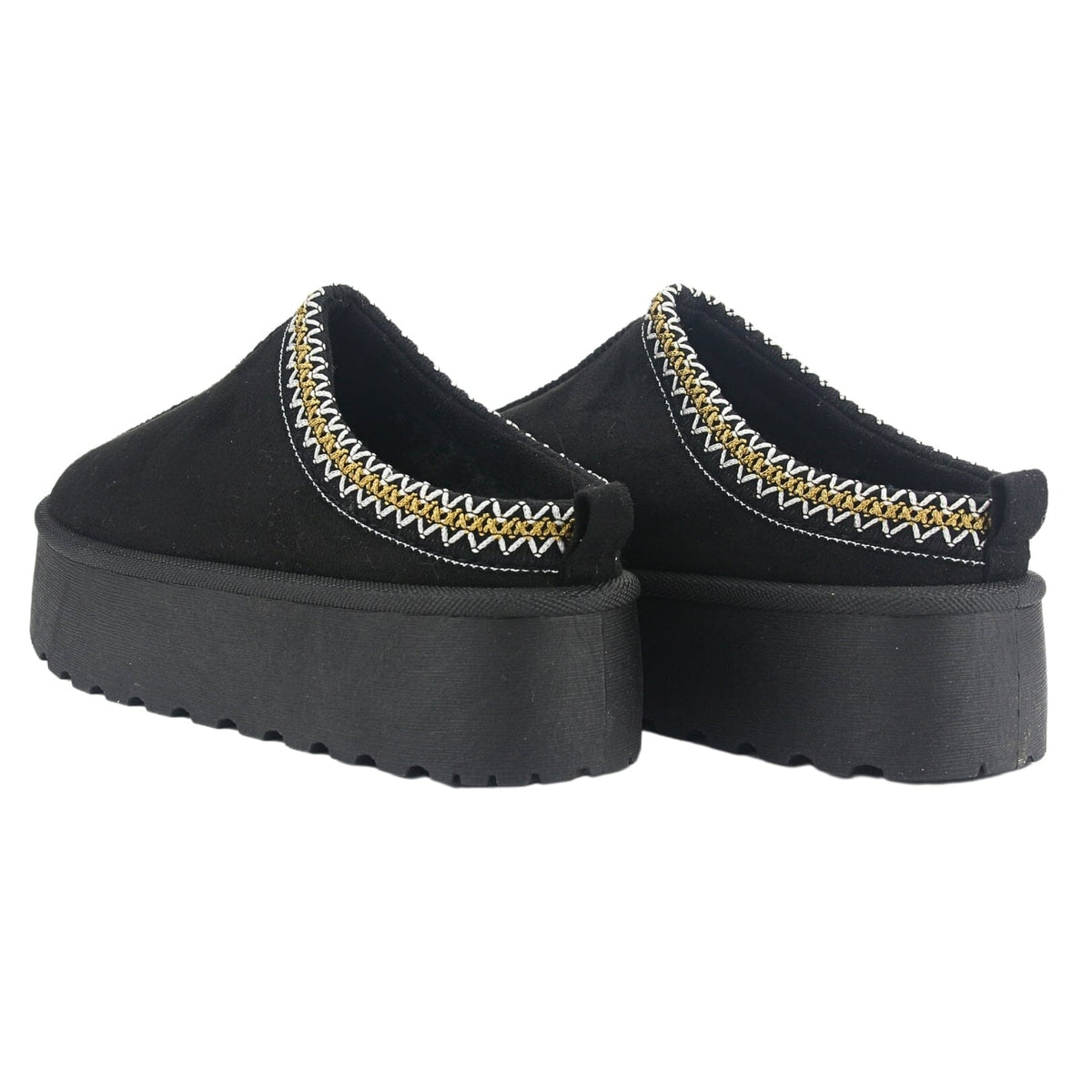 Pantufla Chalada Mujer Pinguih-3 Negro Comfort