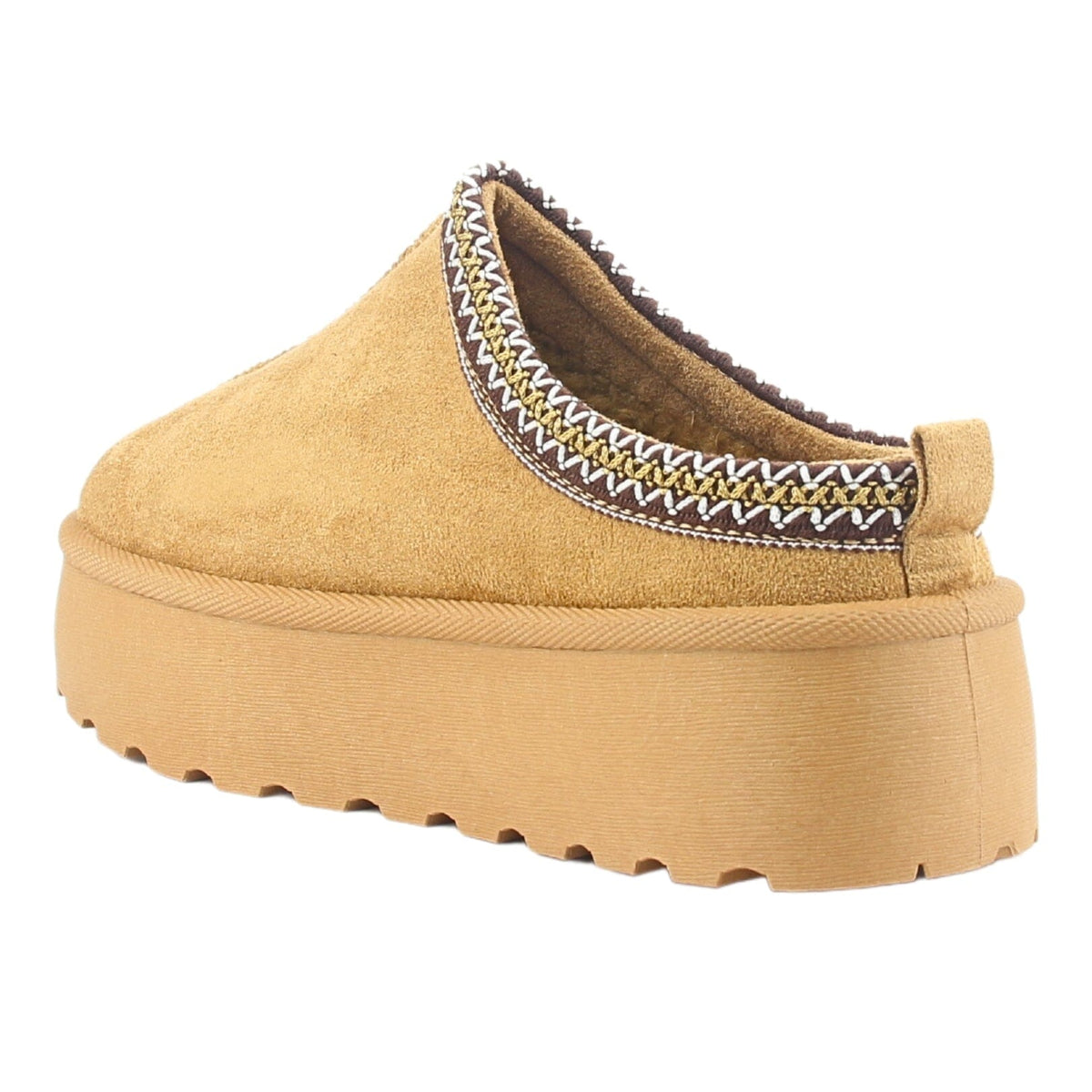 Pantufla Chalada Mujer Pinguih-3 Tostado Comfort