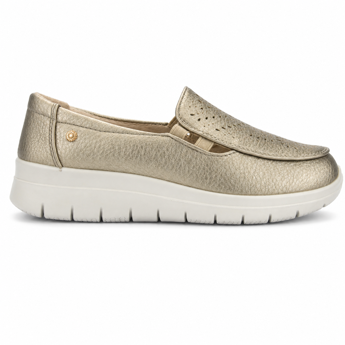 Zapato Dorado Mujer Casual Chalada Finest