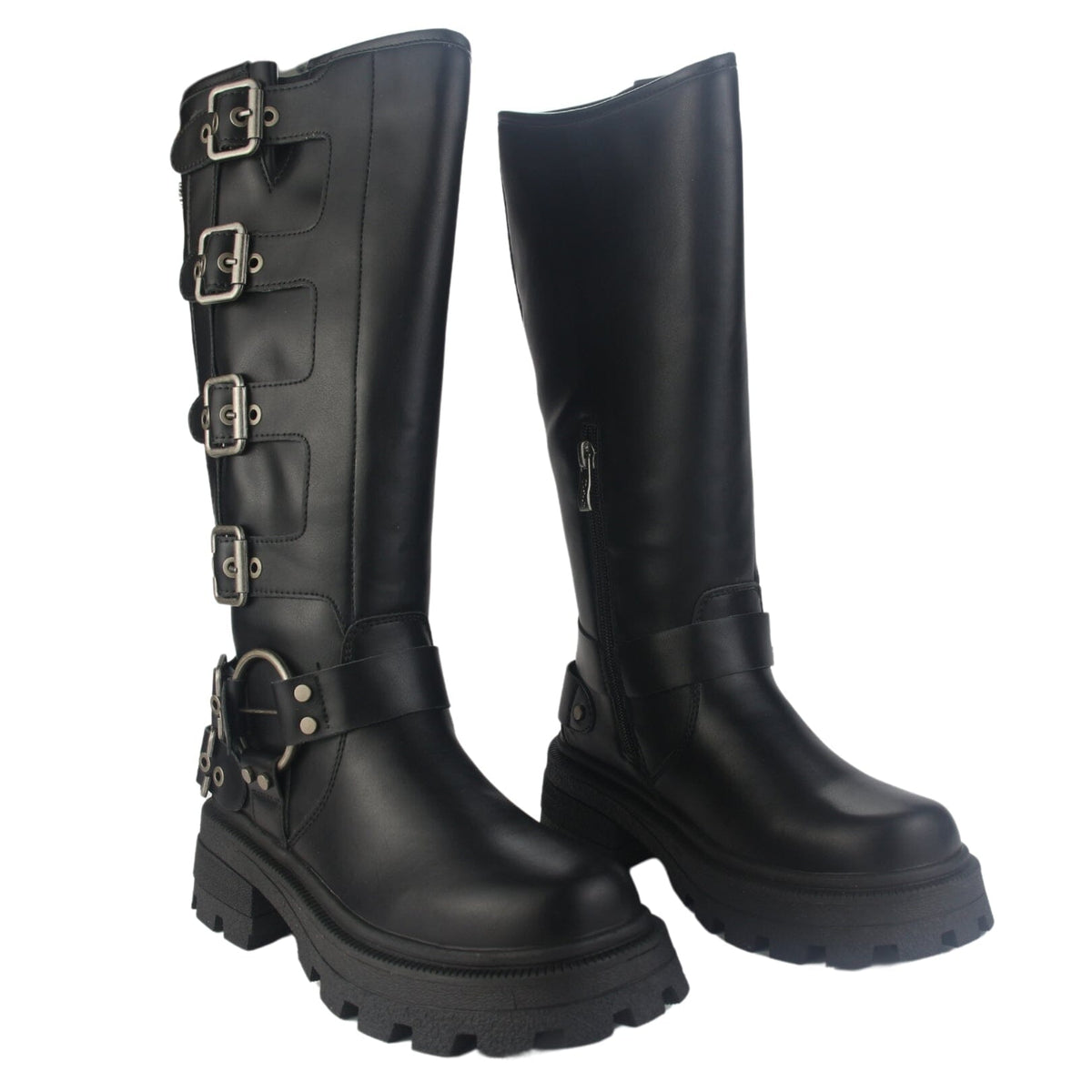 Bota Chalada Mujer Triva-1 Negro Casual