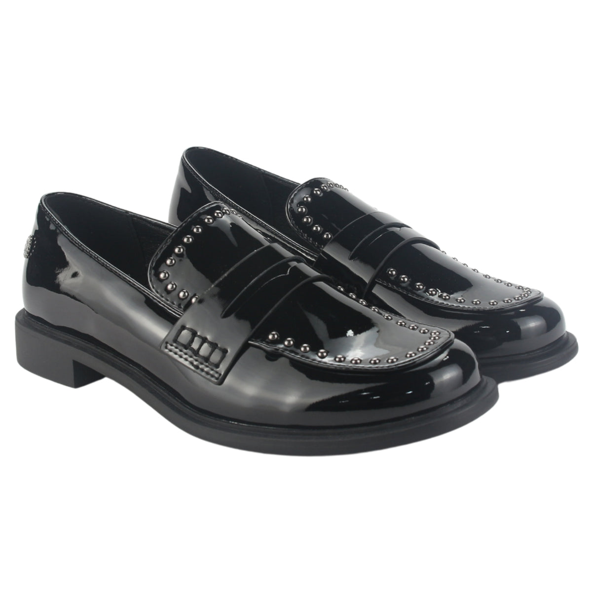 Mocasin Chalada Mujer Mocca-1 V Negro Casual