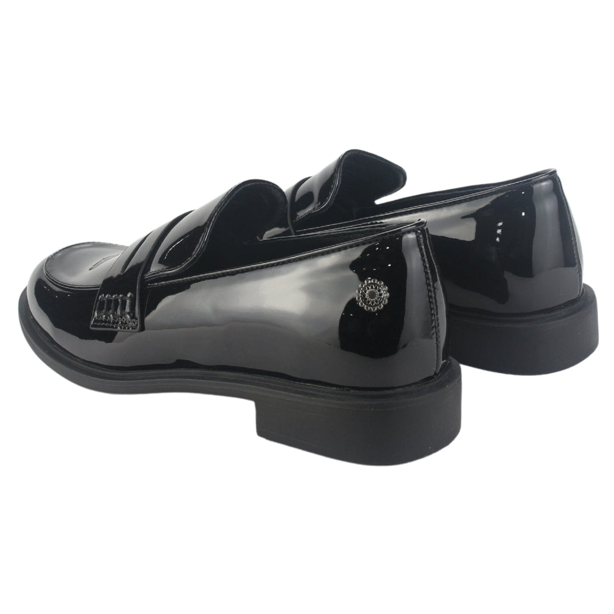 Mocasin Chalada Mujer Mocca-2 V Negro Casual